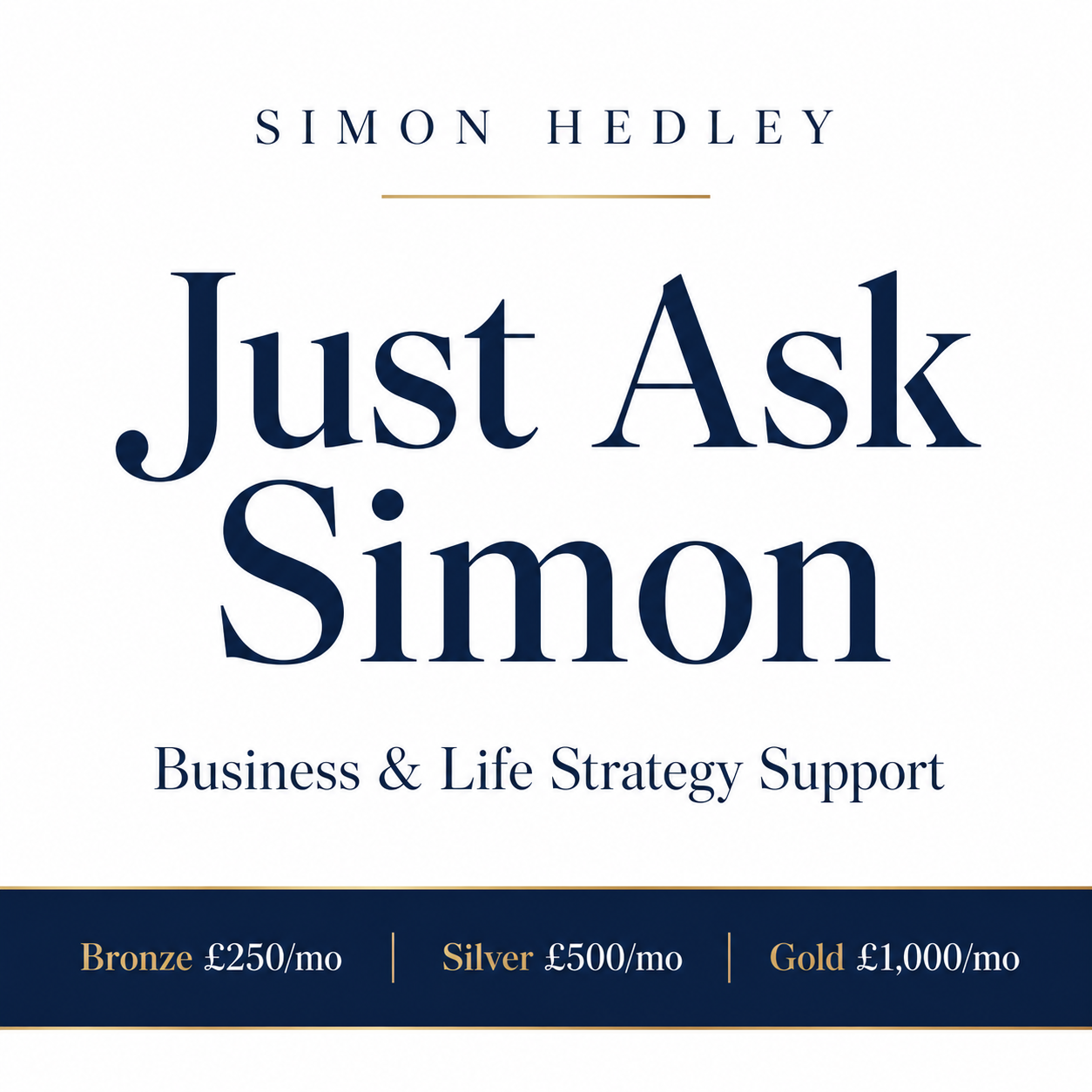 Just Ask Simon
