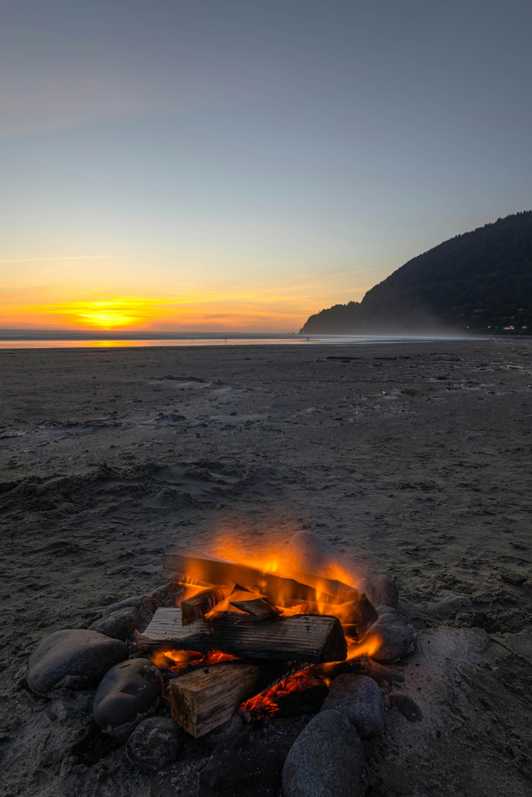 Survive Fire with sunrise